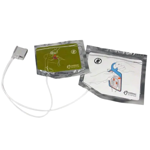 Cardiac-Science-G5-Adult-iCPR-Electrode.jpg Cardiac Science Powerheart G5 elektroden met CPRD - Afbeelding 1