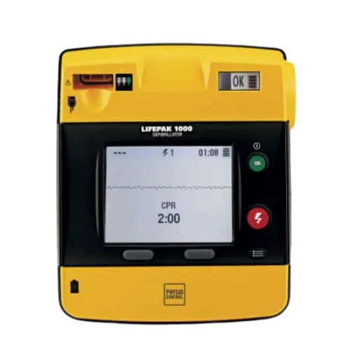 Lifepak-AED-met-ECG-weergave-min-450x450-1.jpg LIFEPAK 1000 ECG halfautomaat Nederlands - Afbeelding 1
