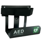 AED muurbeugel zwart