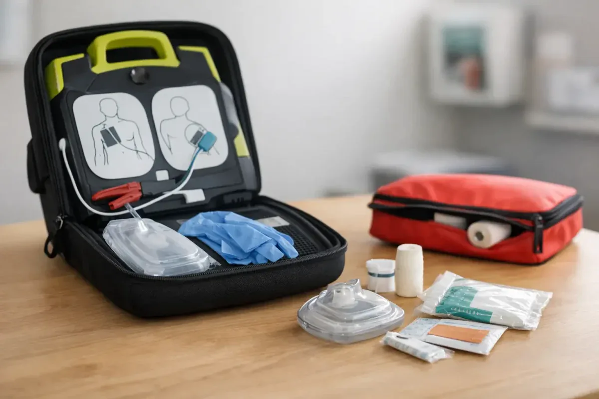 AED set compleet: wat zit erin en wat mist vaak?