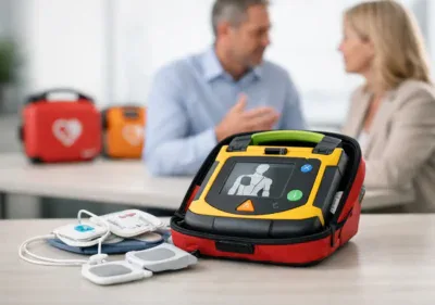 Automatische externe defibrilator kiezen