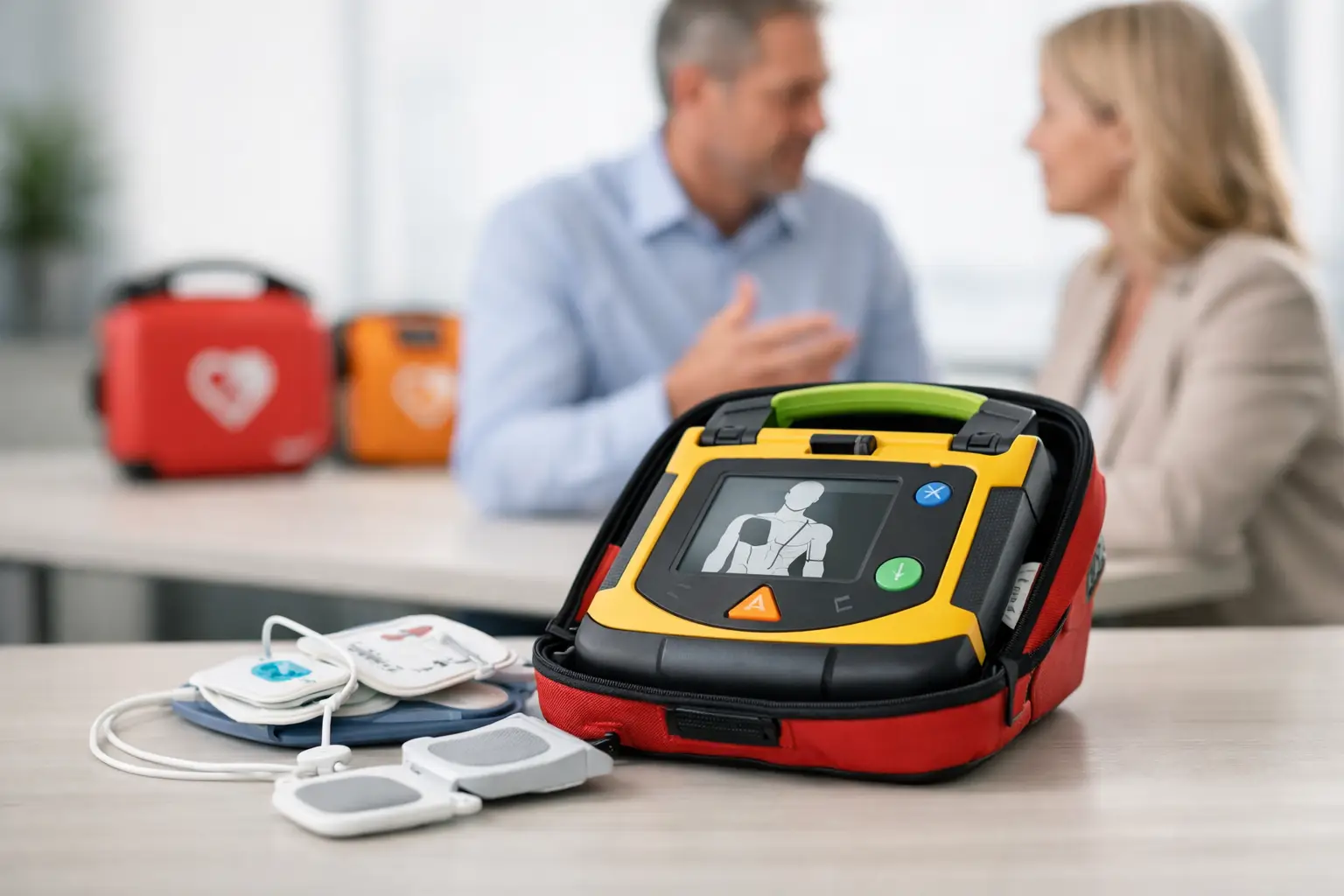 Automatische externe defibrilator kiezen